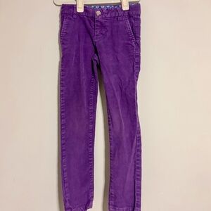 Ralph Lauren Girls Purple Corduroy Pants Size 5